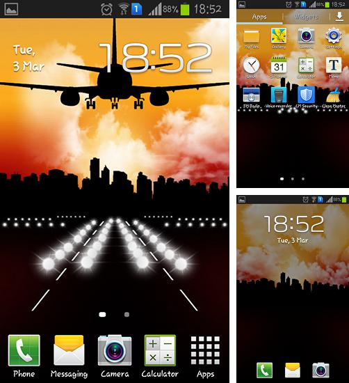 In addition to live wallpaper Rainbow colors for Android phones and tablets, you can also download Aircraft for free.