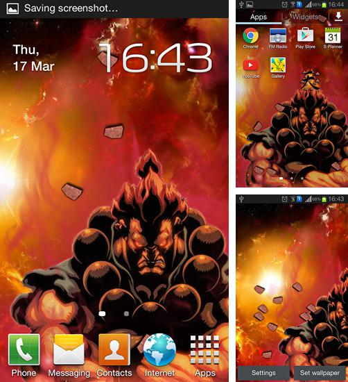 In addition to live wallpaper Military for Android phones and tablets, you can also download Akuma for free.