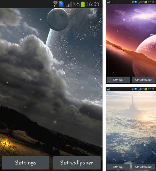 Descarga gratuita fondos de pantalla animados Mundos extraterrestres  para Android. Consigue la versión completa de la aplicación apk de Alien worlds para tabletas y teléfonos Android.
