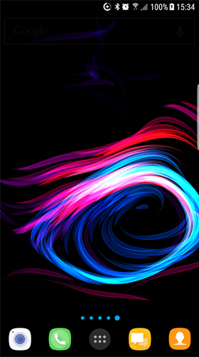 Screenshots of the AMOLED for Android tablet, phone.