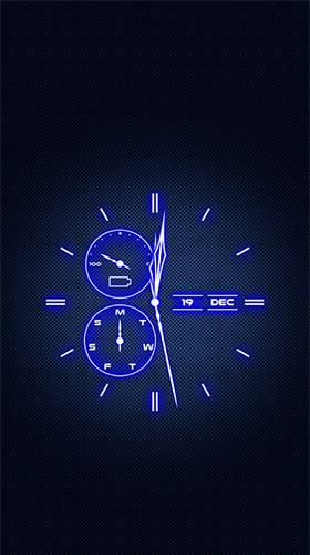 Analog clock by Thalia Photo Art Studio - бесплатно скачать живые обои на Андроид телефон или планшет.