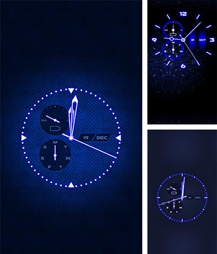 Analog clock by Thalia Photo Art Studio - бесплатно скачать живые обои на Андроид телефон или планшет.