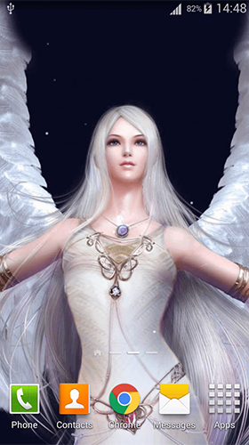 Screenshots of the Angels for Android tablet, phone.