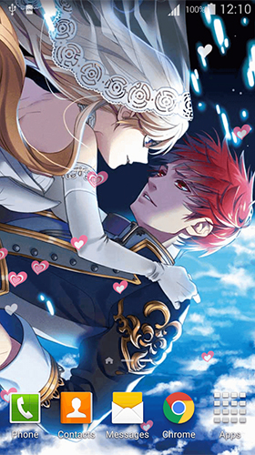 Anime lovers für Android spielen. Live Wallpaper Anime Liebhaber kostenloser Download.