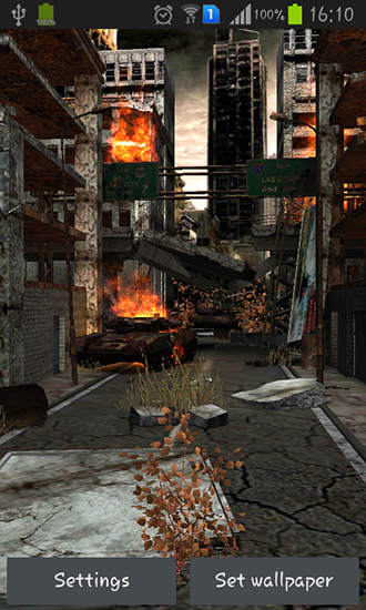 Apocalypse 3D für Android spielen. Live Wallpaper Apokalypse 3D kostenloser Download.
