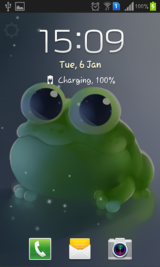 Screenshots of the Apple frog for Android tablet, phone.