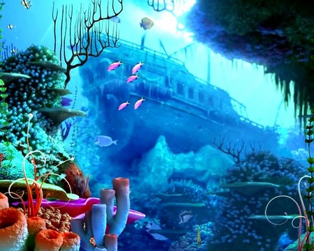 Скріншот Aquarium by Cool free apps. Скачати живі шпалери на Андроїд планшети і телефони.