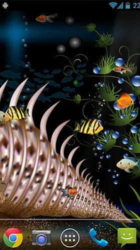Aquarium by orchid - безкоштовно скачати живі шпалери на Андроїд телефон або планшет.