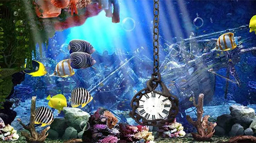 Aquarium: Clock