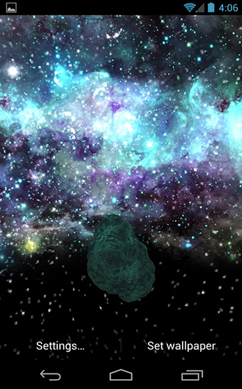 Fondos de pantalla animados a Asteroid Apophis para Android. Descarga gratuita fondos de pantalla animados Asteroide Apophis.