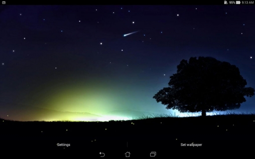 Screenshots of the Asus: Day scene for Android tablet, phone.