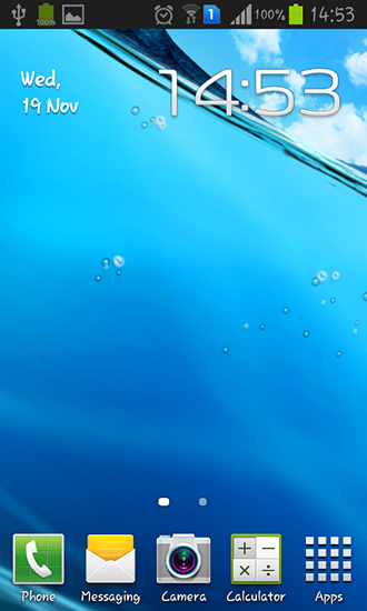 Papeis de parede animados Asus: Meu oceano para Android. Papeis de parede animados Asus: My ocean para download gratuito.