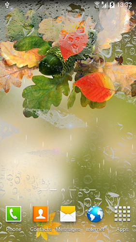 Autumn by Amax LWPS - скріншот живих шпалер для Android.