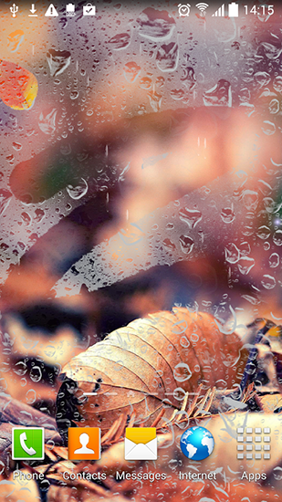 Screenshots of the Autumn by Blackbird wallpapers for Android tablet, phone.