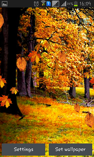 Download livewallpaper Autumn rain for Android. Get full version of Android apk livewallpaper Autumn rain for tablet and phone.
