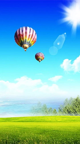 Écrans de Balloons pour tablette et téléphone Android.
