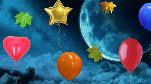 Balloons by Cosmic Mobile Wallpapers - безкоштовно скачати живі шпалери на Андроїд телефон або планшет.