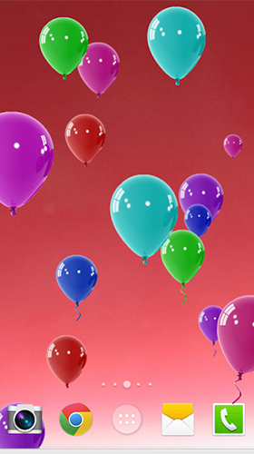 Fondos de pantalla animados a Balloons by FaSa para Android. Descarga gratuita fondos de pantalla animados Globos.