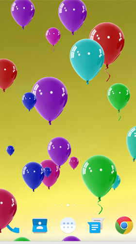 Скриншот Balloons by FaSa. Скачать живые обои на Андроид планшеты и телефоны.