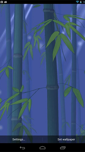 Papeis de parede animados Floresta de bambu para Android. Papeis de parede animados Bamboo forest para download gratuito.