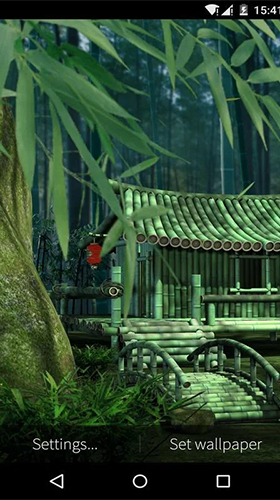 Bamboo house 3D