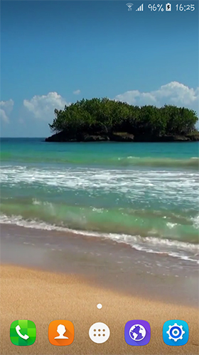 Beach by Byte Mobile - безкоштовно скачати живі шпалери на Андроїд телефон або планшет.