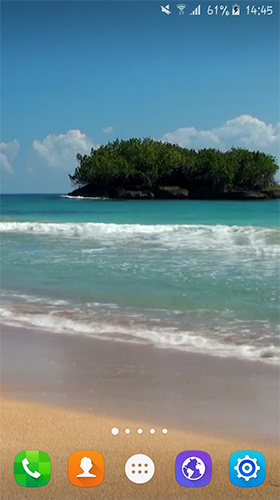 Beach by Byte Mobile - скачати безкоштовно живі шпалери для Андроїд на робочий стіл.