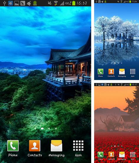 Додатково до живої шпалери Орхідеї для Android телефонів та планшетів, Ви можете також безкоштовно скачати Beauteous.