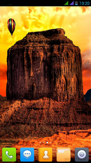 Screenshots of the Beautiful Desert for Android tablet, phone.