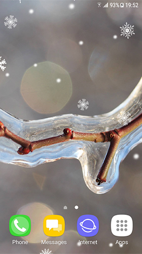 Beautiful winter by Amax LWPS - бесплатно скачать живые обои на Андроид телефон или планшет.