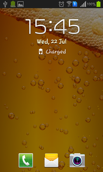 Screenshots of the Beer for Android tablet, phone.
