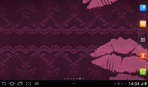 Kostenloses Android-Live Wallpaper Schwarz und Pink. Vollversion der Android-apk-App Black and pink für Tablets und Telefone.