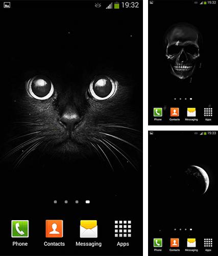 Kostenloses Android-Live Wallpaper Schwarz. Vollversion der Android-apk-App Black by Cute Live Wallpapers And Backgrounds für Tablets und Telefone.