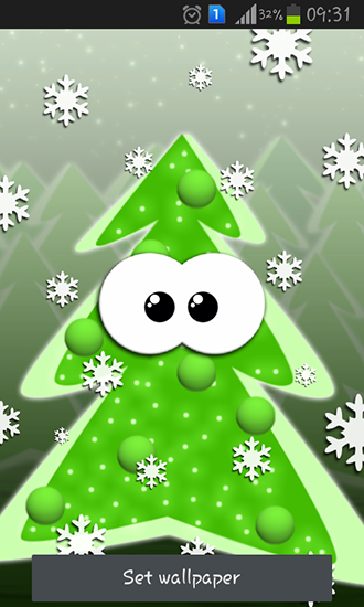 Screenshots of the Blicky: Xmas for Android tablet, phone.