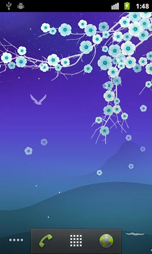 Screenshots of the Blooming night for Android tablet, phone.