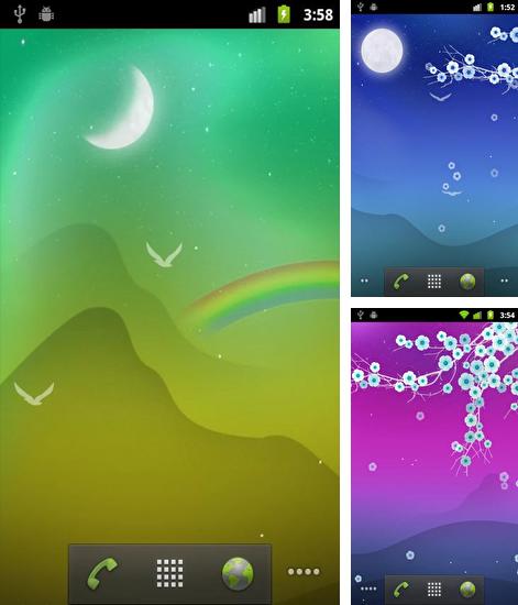 Download live wallpaper Blooming Night for Android. Get full version of Android apk livewallpaper Blooming Night for tablet and phone.