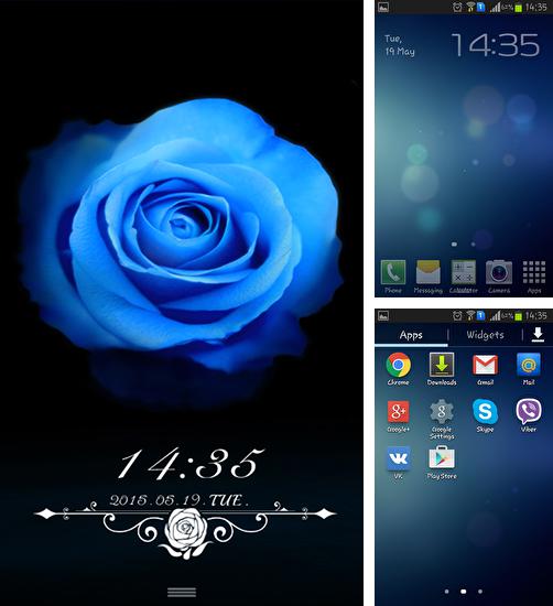 Zusätzlich zum Live Wallpaper Glühwürmchen für Android Mobiltelefone und Tablets, können Sie auch Blue enchantress, Blaue Verzauberung kostenlos herunterladen.