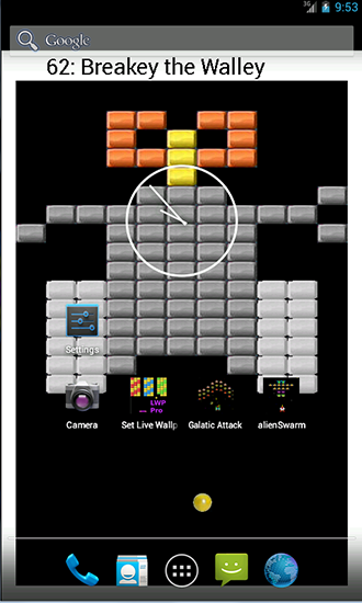 Скриншот Bricks Pro. Скачать живые обои на Андроид планшеты и телефоны.