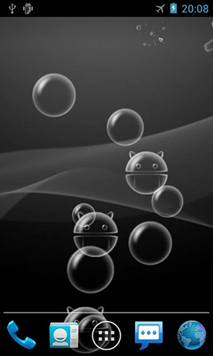 Bubble by Xllusion - безкоштовно скачати живі шпалери на Андроїд телефон або планшет.