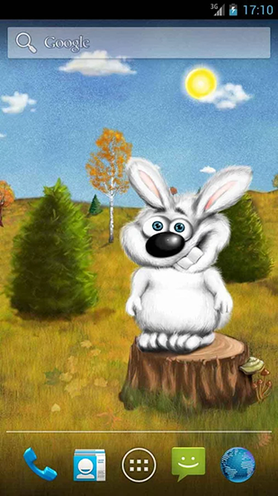 Screenshots of the Bunny for Android tablet, phone.