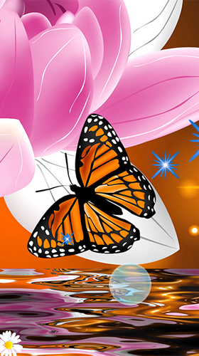 Butterflies by Fantastic Live Wallpapers