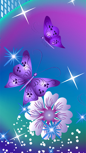 Téléchargement gratuit de Butterflies by Fantastic Live Wallpapers pour Android.