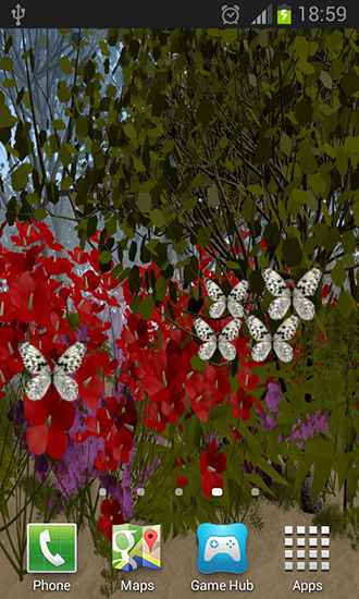 Butterflies by Wizzhard - бесплатно скачать живые обои на Андроид телефон или планшет.