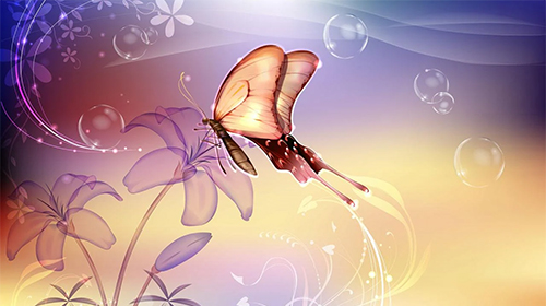 Butterfly by Amazing Live Wallpaperss - скачати безкоштовно живі шпалери для Андроїд на робочий стіл.