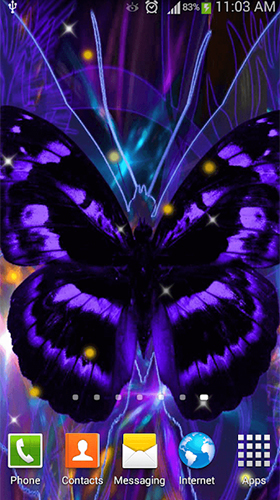 Butterfly by Dream World HD Live Wallpapers - безкоштовно скачати живі шпалери на Андроїд телефон або планшет.