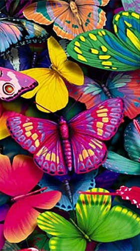 Як виглядають живі шпалери Butterfly by HQ Awesome Live Wallpaper.