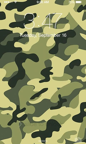 Screenshots of the Camouflage for Android tablet, phone.