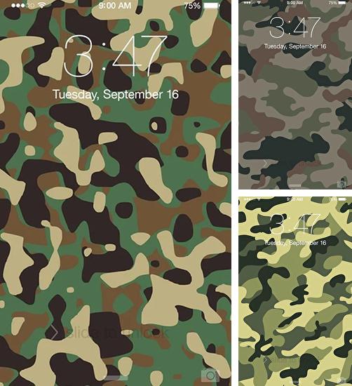 In addition to live wallpaper World wonders for Android phones and tablets, you can also download Camouflage for free.