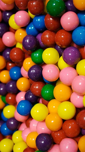 Як виглядають живі шпалери Candy by MukuTech.