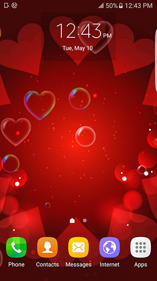 Descarga gratuita fondos de pantalla animados Amor dulce  para Android. Consigue la versión completa de la aplicación apk de Candy love crush para tabletas y teléfonos Android.